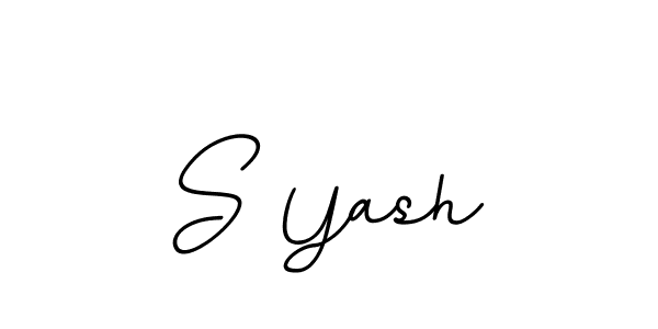 Also You can easily find your signature by using the search form. We will create S Yash name handwritten signature images for you free of cost using BallpointsItalic-DORy9 sign style. S Yash signature style 11 images and pictures png