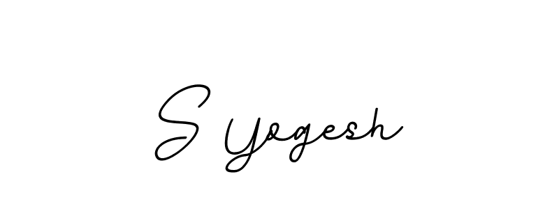 How to make S Yogesh signature? BallpointsItalic-DORy9 is a professional autograph style. Create handwritten signature for S Yogesh name. S Yogesh signature style 11 images and pictures png