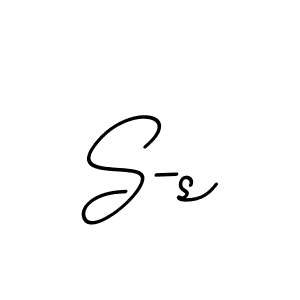 The best way (BallpointsItalic-DORy9) to make a short signature is to pick only two or three words in your name. The name S-s include a total of six letters. For converting this name. S-s signature style 11 images and pictures png