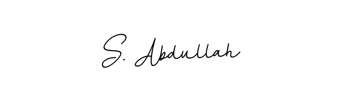 It looks lik you need a new signature style for name S. Abdullah. Design unique handwritten (BallpointsItalic-DORy9) signature with our free signature maker in just a few clicks. S. Abdullah signature style 11 images and pictures png