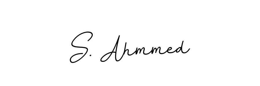 BallpointsItalic-DORy9 is a professional signature style that is perfect for those who want to add a touch of class to their signature. It is also a great choice for those who want to make their signature more unique. Get S. Ahmmed name to fancy signature for free. S. Ahmmed signature style 11 images and pictures png