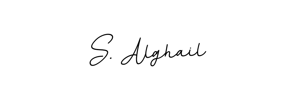 Also You can easily find your signature by using the search form. We will create S. Alghail name handwritten signature images for you free of cost using BallpointsItalic-DORy9 sign style. S. Alghail signature style 11 images and pictures png