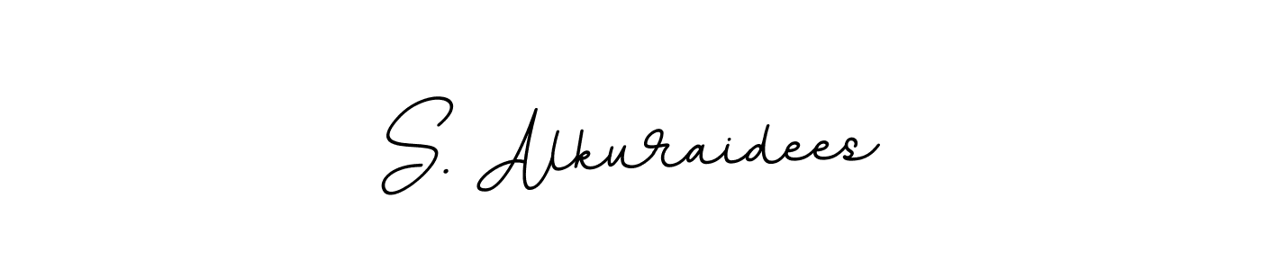 Also You can easily find your signature by using the search form. We will create S. Alkuraidees name handwritten signature images for you free of cost using BallpointsItalic-DORy9 sign style. S. Alkuraidees signature style 11 images and pictures png