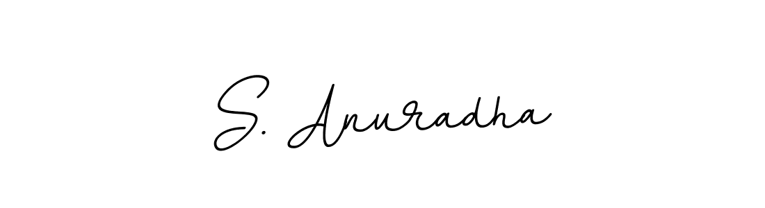 S. Anuradha stylish signature style. Best Handwritten Sign (BallpointsItalic-DORy9) for my name. Handwritten Signature Collection Ideas for my name S. Anuradha. S. Anuradha signature style 11 images and pictures png