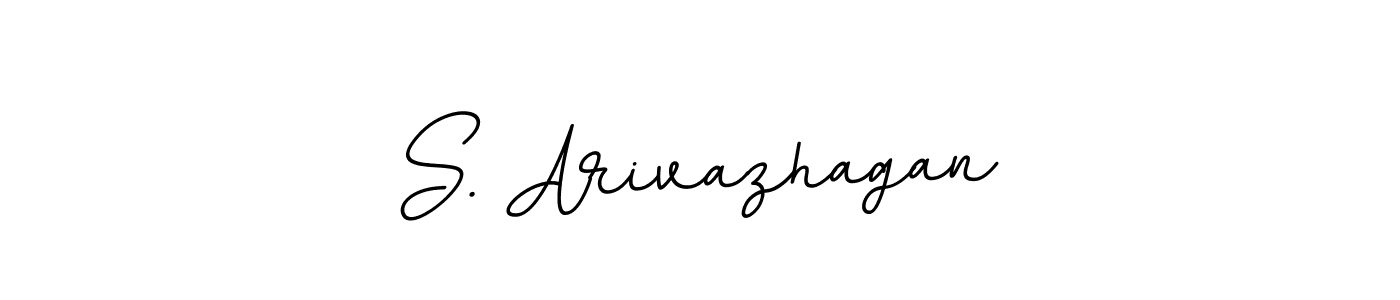 S. Arivazhagan stylish signature style. Best Handwritten Sign (BallpointsItalic-DORy9) for my name. Handwritten Signature Collection Ideas for my name S. Arivazhagan. S. Arivazhagan signature style 11 images and pictures png