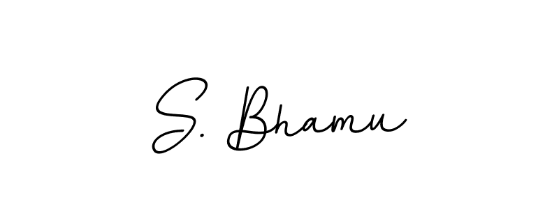 S. Bhamu stylish signature style. Best Handwritten Sign (BallpointsItalic-DORy9) for my name. Handwritten Signature Collection Ideas for my name S. Bhamu. S. Bhamu signature style 11 images and pictures png