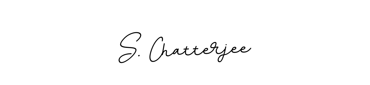 Create a beautiful signature design for name S. Chatterjee. With this signature (BallpointsItalic-DORy9) fonts, you can make a handwritten signature for free. S. Chatterjee signature style 11 images and pictures png