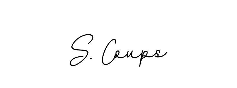 if you are searching for the best signature style for your name S. Coups. so please give up your signature search. here we have designed multiple signature styles  using BallpointsItalic-DORy9. S. Coups signature style 11 images and pictures png