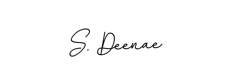 if you are searching for the best signature style for your name S. Deenae. so please give up your signature search. here we have designed multiple signature styles  using BallpointsItalic-DORy9. S. Deenae signature style 11 images and pictures png