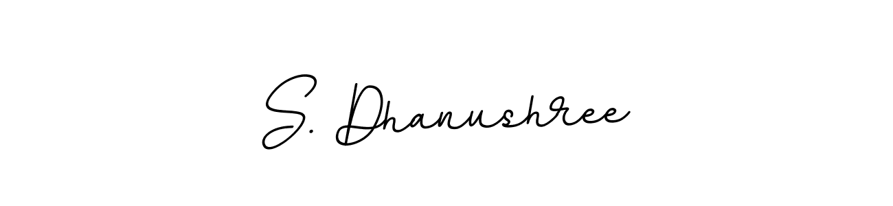 if you are searching for the best signature style for your name S. Dhanushree. so please give up your signature search. here we have designed multiple signature styles  using BallpointsItalic-DORy9. S. Dhanushree signature style 11 images and pictures png