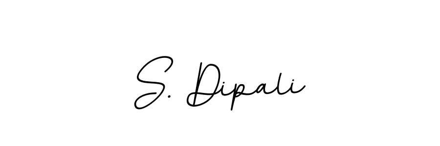 You should practise on your own different ways (BallpointsItalic-DORy9) to write your name (S. Dipali) in signature. don't let someone else do it for you. S. Dipali signature style 11 images and pictures png