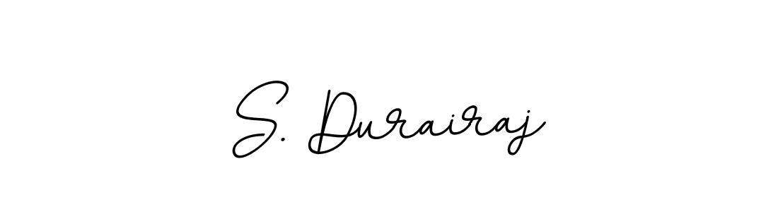 Use a signature maker to create a handwritten signature online. With this signature software, you can design (BallpointsItalic-DORy9) your own signature for name S. Durairaj. S. Durairaj signature style 11 images and pictures png