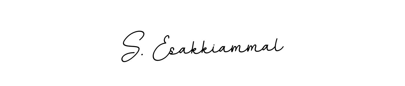 How to make S. Esakkiammal signature? BallpointsItalic-DORy9 is a professional autograph style. Create handwritten signature for S. Esakkiammal name. S. Esakkiammal signature style 11 images and pictures png