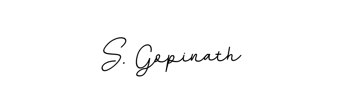 Also we have S. Gopinath name is the best signature style. Create professional handwritten signature collection using BallpointsItalic-DORy9 autograph style. S. Gopinath signature style 11 images and pictures png