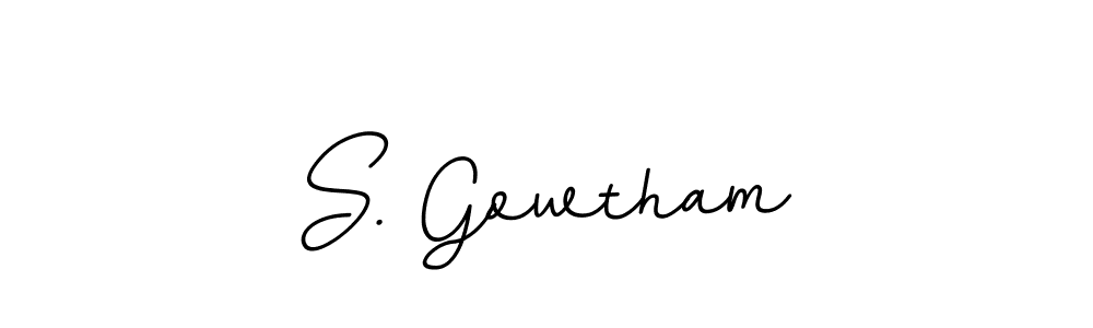 Similarly BallpointsItalic-DORy9 is the best handwritten signature design. Signature creator online .You can use it as an online autograph creator for name S. Gowtham. S. Gowtham signature style 11 images and pictures png