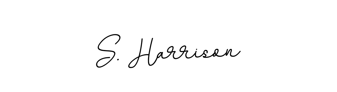 How to make S. Harrison signature? BallpointsItalic-DORy9 is a professional autograph style. Create handwritten signature for S. Harrison name. S. Harrison signature style 11 images and pictures png