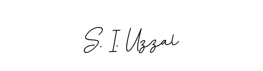 S. I. Uzzal stylish signature style. Best Handwritten Sign (BallpointsItalic-DORy9) for my name. Handwritten Signature Collection Ideas for my name S. I. Uzzal. S. I. Uzzal signature style 11 images and pictures png