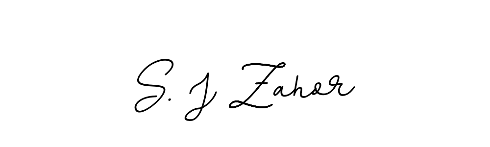 It looks lik you need a new signature style for name S. J Zahor. Design unique handwritten (BallpointsItalic-DORy9) signature with our free signature maker in just a few clicks. S. J Zahor signature style 11 images and pictures png