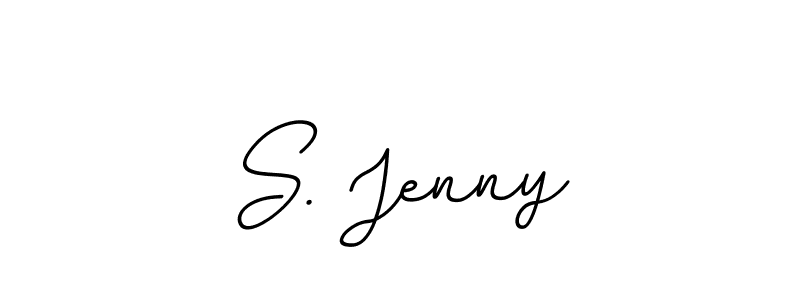 Make a beautiful signature design for name S. Jenny. With this signature (BallpointsItalic-DORy9) style, you can create a handwritten signature for free. S. Jenny signature style 11 images and pictures png