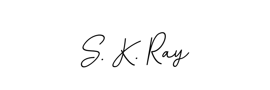 S. K. Ray stylish signature style. Best Handwritten Sign (BallpointsItalic-DORy9) for my name. Handwritten Signature Collection Ideas for my name S. K. Ray. S. K. Ray signature style 11 images and pictures png