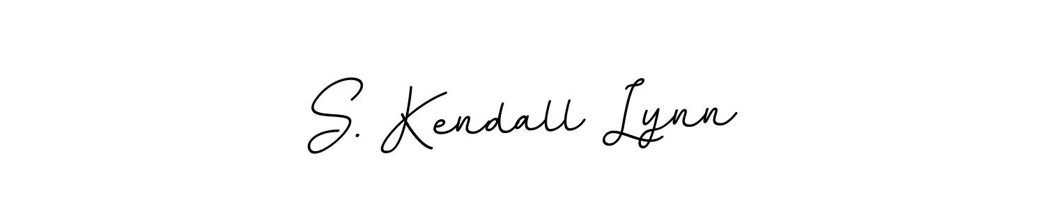 This is the best signature style for the S. Kendall Lynn name. Also you like these signature font (BallpointsItalic-DORy9). Mix name signature. S. Kendall Lynn signature style 11 images and pictures png