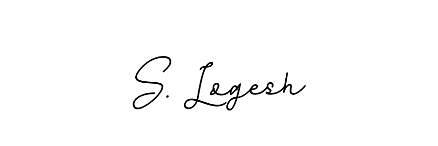 How to Draw S. Logesh signature style? BallpointsItalic-DORy9 is a latest design signature styles for name S. Logesh. S. Logesh signature style 11 images and pictures png