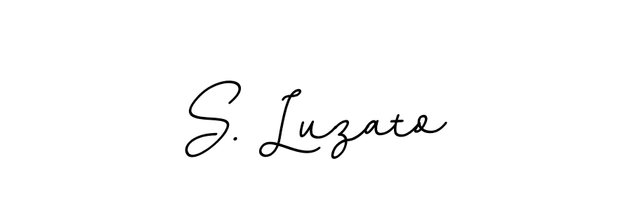 It looks lik you need a new signature style for name S. Luzato. Design unique handwritten (BallpointsItalic-DORy9) signature with our free signature maker in just a few clicks. S. Luzato signature style 11 images and pictures png