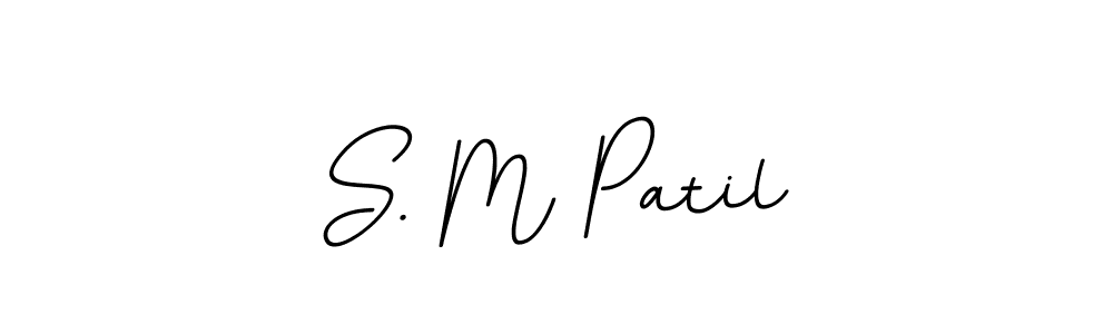 Make a beautiful signature design for name S. M Patil. Use this online signature maker to create a handwritten signature for free. S. M Patil signature style 11 images and pictures png