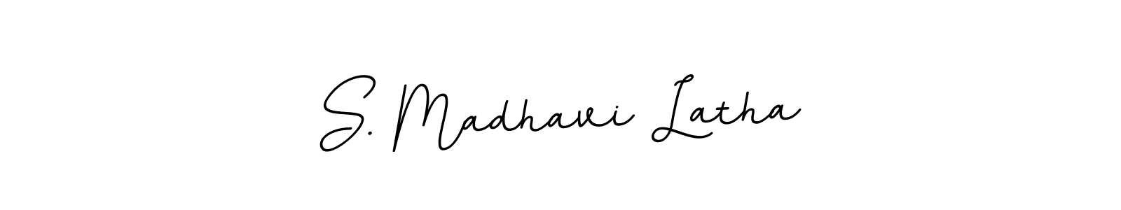 Make a short S. Madhavi Latha signature style. Manage your documents anywhere anytime using BallpointsItalic-DORy9. Create and add eSignatures, submit forms, share and send files easily. S. Madhavi Latha signature style 11 images and pictures png