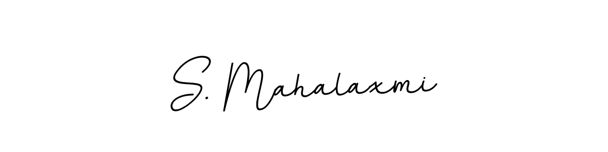 How to make S. Mahalaxmi name signature. Use BallpointsItalic-DORy9 style for creating short signs online. This is the latest handwritten sign. S. Mahalaxmi signature style 11 images and pictures png