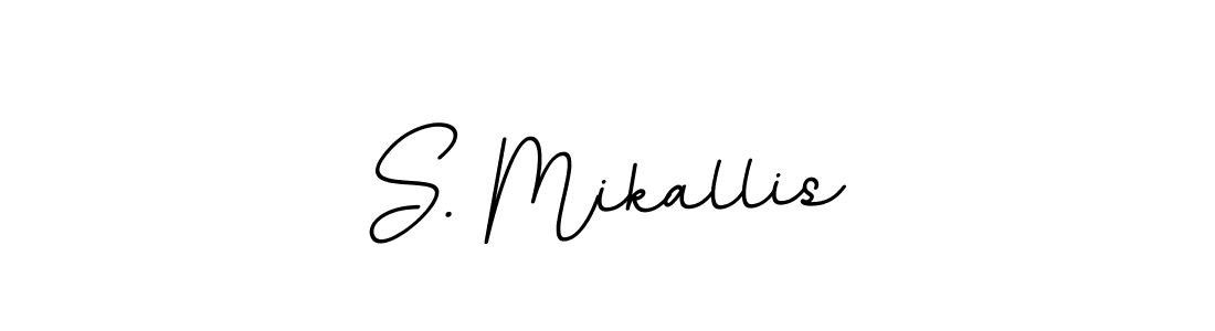 Make a beautiful signature design for name S. Mikallis. Use this online signature maker to create a handwritten signature for free. S. Mikallis signature style 11 images and pictures png