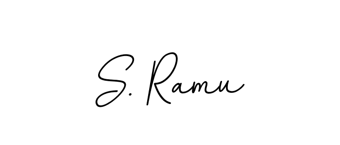 if you are searching for the best signature style for your name S. Ramu. so please give up your signature search. here we have designed multiple signature styles  using BallpointsItalic-DORy9. S. Ramu signature style 11 images and pictures png