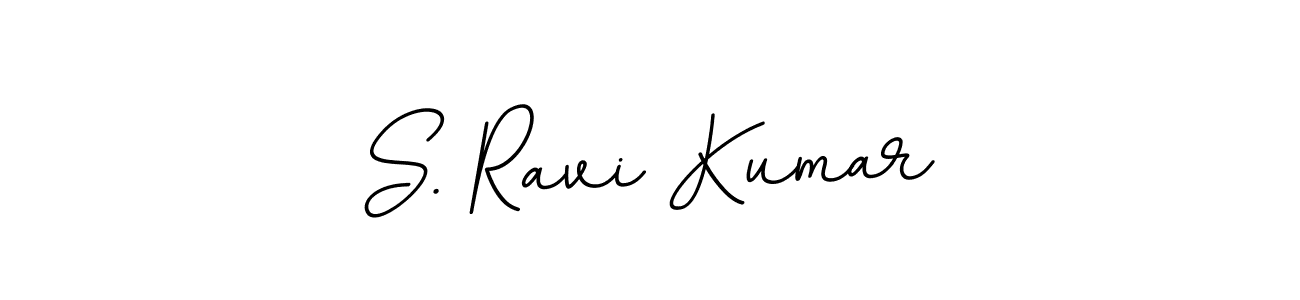 You should practise on your own different ways (BallpointsItalic-DORy9) to write your name (S. Ravi Kumar) in signature. don't let someone else do it for you. S. Ravi Kumar signature style 11 images and pictures png