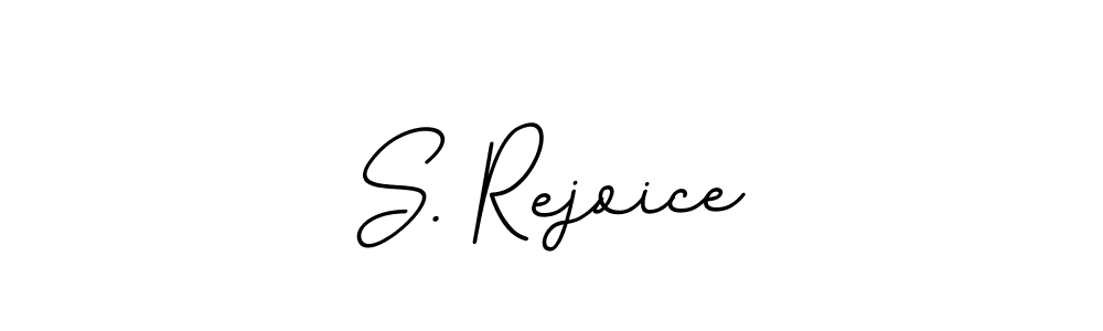 S. Rejoice stylish signature style. Best Handwritten Sign (BallpointsItalic-DORy9) for my name. Handwritten Signature Collection Ideas for my name S. Rejoice. S. Rejoice signature style 11 images and pictures png