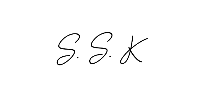 BallpointsItalic-DORy9 is a professional signature style that is perfect for those who want to add a touch of class to their signature. It is also a great choice for those who want to make their signature more unique. Get S. S. K name to fancy signature for free. S. S. K signature style 11 images and pictures png