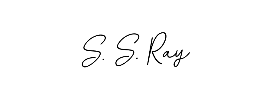 You should practise on your own different ways (BallpointsItalic-DORy9) to write your name (S. S. Ray) in signature. don't let someone else do it for you. S. S. Ray signature style 11 images and pictures png