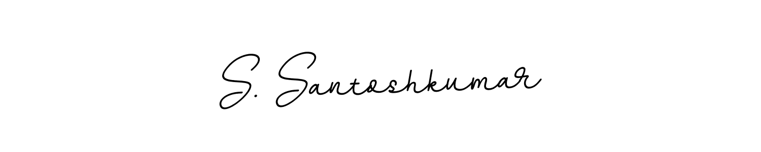 You can use this online signature creator to create a handwritten signature for the name S. Santoshkumar. This is the best online autograph maker. S. Santoshkumar signature style 11 images and pictures png