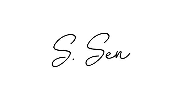 Check out images of Autograph of S. Sen name. Actor S. Sen Signature Style. BallpointsItalic-DORy9 is a professional sign style online. S. Sen signature style 11 images and pictures png