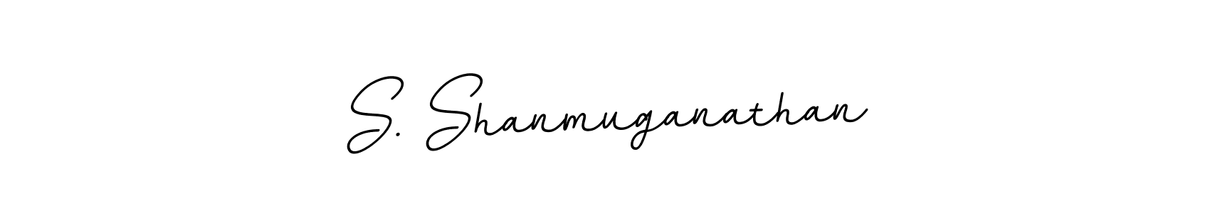if you are searching for the best signature style for your name S. Shanmuganathan. so please give up your signature search. here we have designed multiple signature styles  using BallpointsItalic-DORy9. S. Shanmuganathan signature style 11 images and pictures png