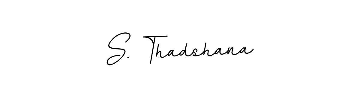 Similarly BallpointsItalic-DORy9 is the best handwritten signature design. Signature creator online .You can use it as an online autograph creator for name S. Thadshana. S. Thadshana signature style 11 images and pictures png