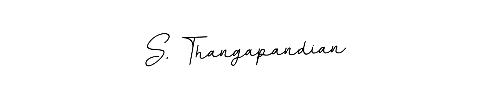 It looks lik you need a new signature style for name S. Thangapandian. Design unique handwritten (BallpointsItalic-DORy9) signature with our free signature maker in just a few clicks. S. Thangapandian signature style 11 images and pictures png