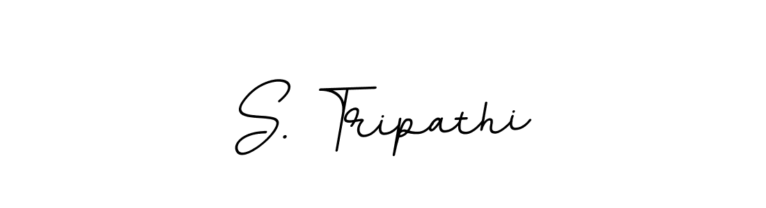 Make a beautiful signature design for name S. Tripathi. With this signature (BallpointsItalic-DORy9) style, you can create a handwritten signature for free. S. Tripathi signature style 11 images and pictures png