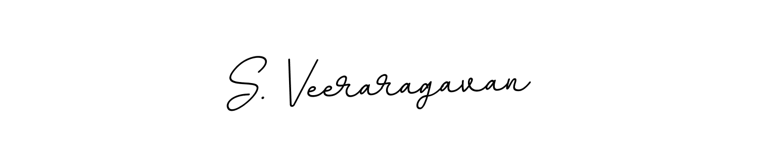 The best way (BallpointsItalic-DORy9) to make a short signature is to pick only two or three words in your name. The name S. Veeraragavan include a total of six letters. For converting this name. S. Veeraragavan signature style 11 images and pictures png