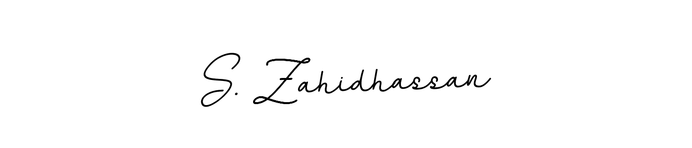 Make a beautiful signature design for name S. Zahidhassan. Use this online signature maker to create a handwritten signature for free. S. Zahidhassan signature style 11 images and pictures png