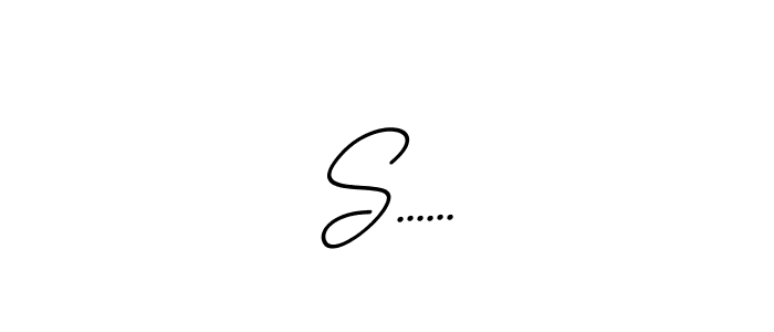 How to make S...... name signature. Use BallpointsItalic-DORy9 style for creating short signs online. This is the latest handwritten sign. S...... signature style 11 images and pictures png