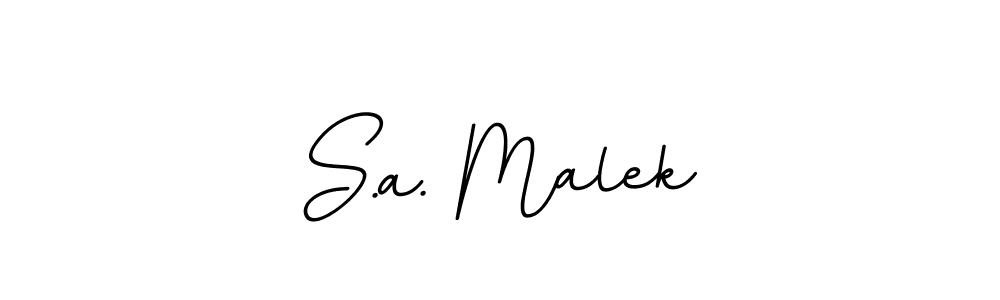 Best and Professional Signature Style for S.a. Malek. BallpointsItalic-DORy9 Best Signature Style Collection. S.a. Malek signature style 11 images and pictures png