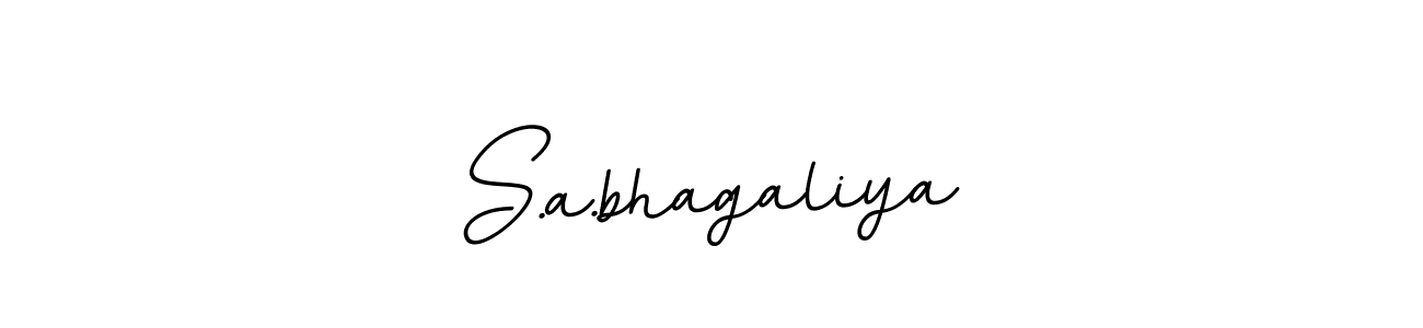 You can use this online signature creator to create a handwritten signature for the name S.a.bhagaliya. This is the best online autograph maker. S.a.bhagaliya signature style 11 images and pictures png