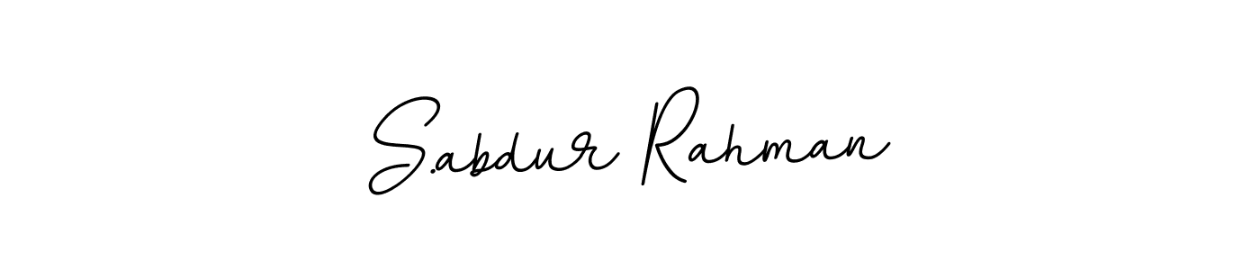if you are searching for the best signature style for your name S.abdur Rahman. so please give up your signature search. here we have designed multiple signature styles  using BallpointsItalic-DORy9. S.abdur Rahman signature style 11 images and pictures png