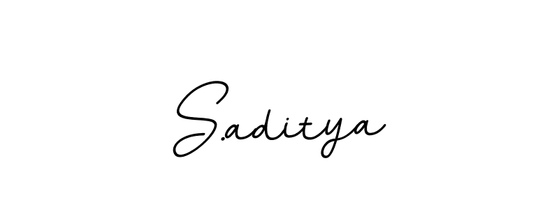 Make a beautiful signature design for name S.aditya. Use this online signature maker to create a handwritten signature for free. S.aditya signature style 11 images and pictures png