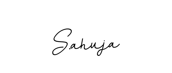 How to make S.ahuja signature? BallpointsItalic-DORy9 is a professional autograph style. Create handwritten signature for S.ahuja name. S.ahuja signature style 11 images and pictures png